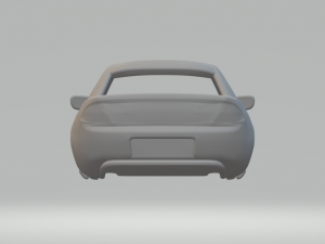 Mazda 323 f 1994 3D Print Model