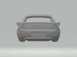 Mazda 323 f 1994 3D Print Model