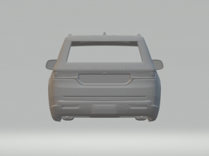 Jeep wangoner 3D Baskı Modeli