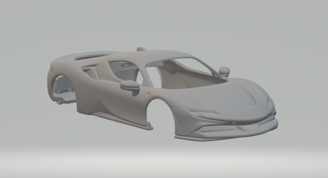 Ferrari sf90 stradale 20 Modèles 3D en vedette .c4d .max .obj .3ds .fbx .stl .blend 