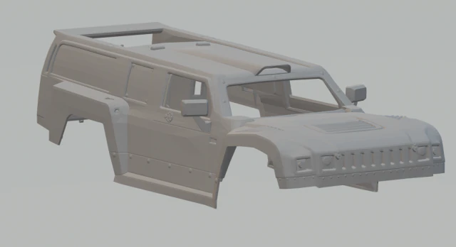 Volkswagen Constellation tank 3D Print Model .c4d .max .obj .3ds .fbx .stl .blend