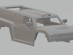 Volkswagen Constellation tank 3D 프린트 모델
