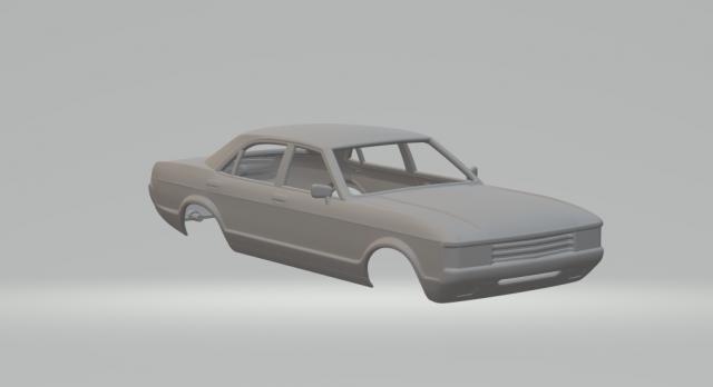 Granada sedan Model Cetak 3D .c4d .max .obj .3ds .fbx .stl .blend