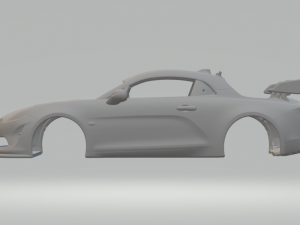 Alpine a110 gt4 3D 打印模型