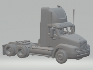 Freightliner Century Day Cab 3D Print Model