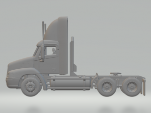 Freightliner Century Day Cab 3D प्रिंट मॉडल