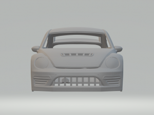 Volkswagen beetle rallycross 3D Druckmodell
