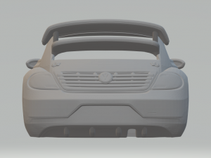 Volkswagen beetle rallycross 3D Druckmodell