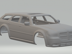 Dodge Magnum Modelo de Impressão 3D