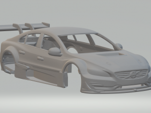Volvo s60 race car 3D Принт Модель