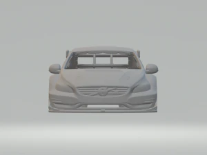 Volvo s60 race car 3D Print Model