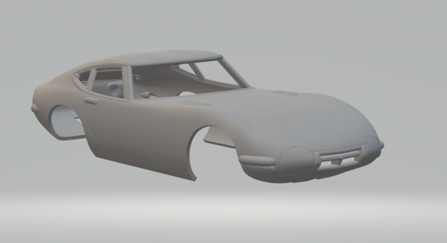 Toyota 2000 gt 67 Modèles 3D en vedette .c4d .max .obj .3ds .fbx .stl .blend