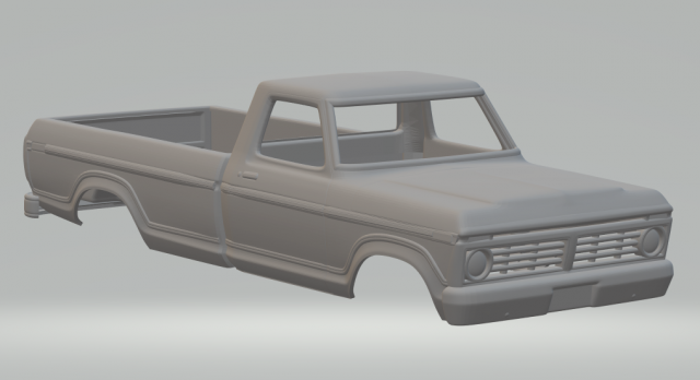 F100 3D 프린트 모델 .c4d .max .obj .3ds .fbx .stl .blend 