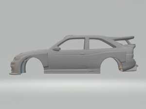 ESCORT COSWORTH ken block 3D प्रिंट मॉडल