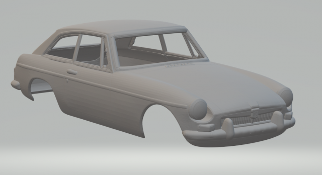 Mgb gt 3D 打印模型 .c4d .max .obj .3ds .fbx .stl .blend 