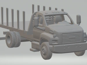 Gmc topkick dieplader 3D printmodel