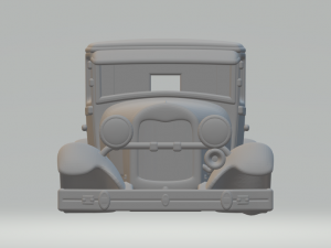 Model a pickup 3D Принт Модель