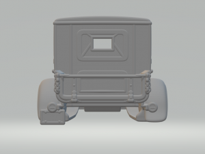 Model a pickup 3D Принт Модель