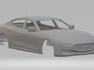 Maserati quattroporte Modelo de impresión 3D