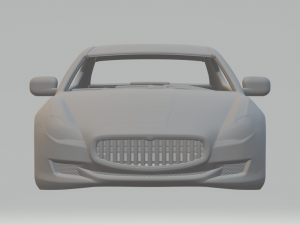 Maserati quattroporte 3D Print Model
