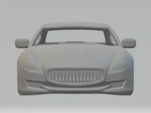 Maserati Quattroporte 3D Druckmodell
