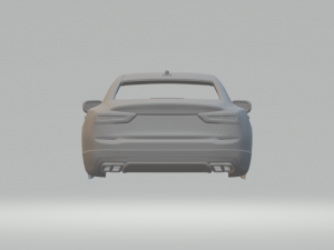 Maserati quattroporte 3D Print Model