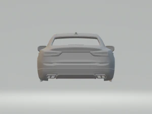 Maserati Quattroporte 3D Druckmodell