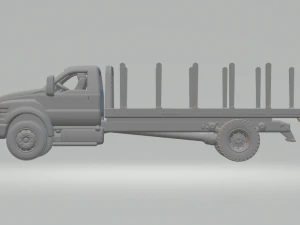 F750 flatbed 3D Print Model