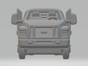 F750 flatbed 3D 프린트 모델