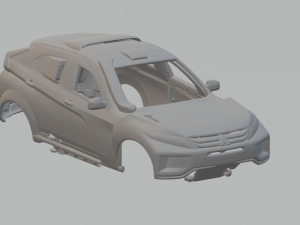 Mitsubishi Eclipse Cross Rally 3D 打印模型