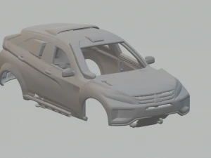 三菱 エクリプス クロス ラリー 3Dプリントモデル