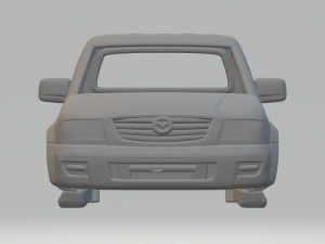 Mazda b series mk5 double cab 3D-printmodel