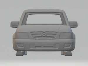 Mazda b series mk5 double cab 3D Print Model