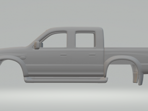 Mazda b series mk5 double cab 3D-printmodel