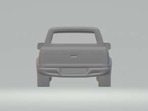 Mazda b series mk5 double cab 3D-printmodel