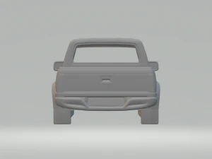 Mazda b series mk5 double cab 3D Print Model