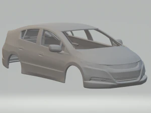 Хонда Инсайт 2010г. 3D Принт Модель