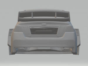 SUBARU vt18x 3D 打印模型