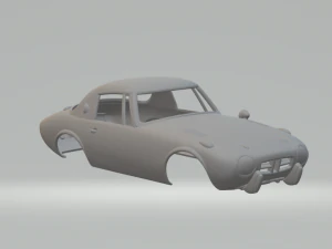 トヨタ スポーツ 800 65-69 3Dプリントモデル