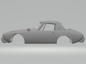 Toyota Sports 800 65-69 3D Druckmodell