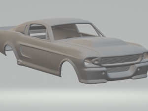 Mustang eleanor 3D Print Model