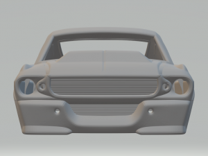 Mustang eleanor Modèles 3D en vedette