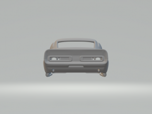 Mustang eleanor Modèles 3D en vedette