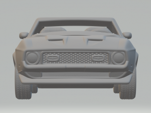 Mustang mach1 1971 3D Druckmodell