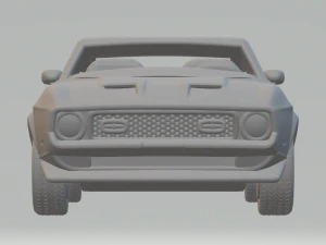 Mustang mach1 1971 3D Print Model