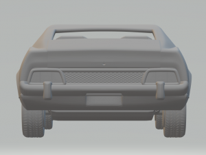 Mustang mach1 1971 3D Druckmodell