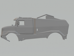 Renault Sherpa 2018 Modello di stampa 3D