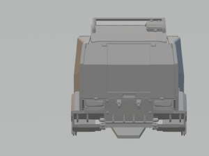 Renault Sherpa 2018 Modello di stampa 3D