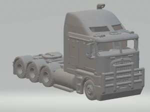 ケンワース k200 8x4 3Dプリントモデル