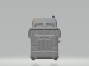 Kenworth k200 6x4 3D Print Model